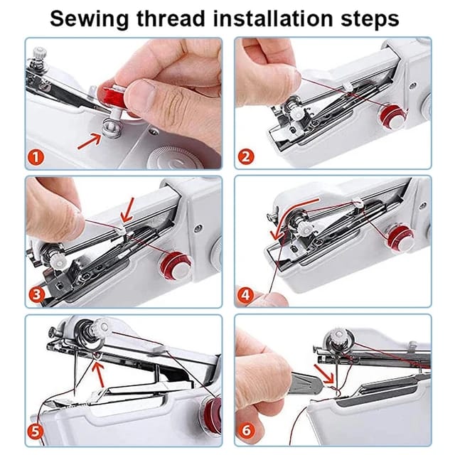 The Handheld Sewing Machine | Handy Stitch Portable Mini Sewing Machine
